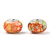 Opaque Resin European Beads RPDL-T003-09C-2