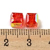 Electroplate Glass Beads EGLA-Z004-04B-01-3