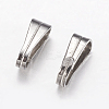 Tarnish Resistant 304 Stainless Steel Snap On Bails STAS-F149-28P-2