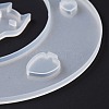 DIY Animal on the Crescent Moon Big Pendant Silicone Molds LS-DIY-F125-03-5