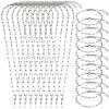 304 Stainless Steel Paperclip Chains Necklaces & Bracelet Jewelry Sets SJEW-SC0001-07P-7