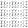 100Pcs 925 Sterling Silver Beads STER-PH0003-61B-1