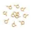 SHEGRACE Brass Spring Ring Clasps XGR0017G-46G-1