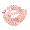 Transparent Glass Beads Strands GLAA-T023-8mm-A06-2