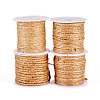 4 Rolls 4 Styles Jute Cord OCOR-TA0002-88-3