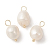 Natural Freshwater Pearl Pendants X-PALLOY-JF02153-01-1