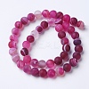 Natural Grade A Striped Agate/Banded Agate Beads Strands G-E478-10mm-3