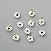 Iron Grade A Crystal Rhinestone Spacer Beads RB-A010-8MM-S-4
