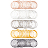 500Pcs 5 Colors Steel Memory Wire FIND-SP0002-10-1