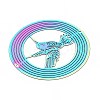 201 Stainless Steel 3D Rotating Hanging Wind Spinner STAS-T064-91-2