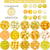 375Pcs 15 Color Spray Painted Crackle Glass Beads DIY-PH0003-88-2