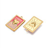 Ion Plating(IP) 304 Stainless Steel Pendants STAS-N107-05A-G-2