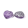 Baking Paint Transparent Glass Beads DGLA-N018-26D-3