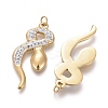 316 Surgical Stainless Steel Pendants STAS-H100-59G-3