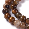 Natural Yellow Tiger Eye Beads Strands G-H238-8mm-4