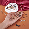 15Pcs 6 Colors Alloy Swivel Snap Hook Clasps FIND-TA0003-79-6
