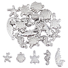 Unicraftale 20Pcs 5 Style 201 & 304 Stainless Steel Charms STAS-UN0029-47-1