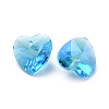 Glass Rhinestone Charms RGLA-L023-A-202MO-2