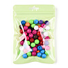 Macaron Color Plastic Yin-yang Resealable Bags OPP-N001-01E-10-3