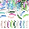 30Pcs 3 Colors UV Plating Transparent Rainbow Iridescent Acrylic Beads OACR-YW0002-51-2
