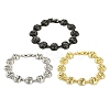 Halloween Brass Link Bracelets for Women BJEW-B149-02-2