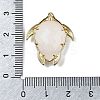 Natural Quartz Crystal Pendants G-U019-02G-01-3