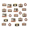 25Pcs 5 Styles Alloy Enamel Pendants ENAM-FS0003-14-2