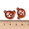 Translucent Resin Animal Decoden Cabochons RESI-M040-03-1-3