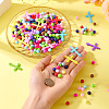 DIY Cross Acrylic Pendant Necklaces Jewelry Making Kit DIY-TA0011-11-6