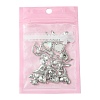 18Pcs 8 Styles Alloy Glass & Resin Pendants DIY-FS0005-35-6