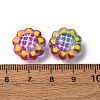 Glass Enamel Beads GLAA-C038-02K-4