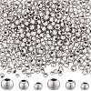 1200Pcs 3 Style 304 Stainless Steel Beads STAS-BBC0003-60P-1
