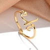 304 Stainless Steel Cuff Rings for Women RJEW-D285-01G-H-3