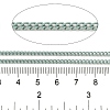 Spray Painted 304 Stainless Steel Curb Chains STAS-B067-05A-01-2