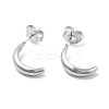 Non-Tarnish 304 Stainless Steel Stud Earing for Women Men STAS-P319-34P-1
