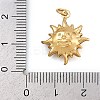304 Stainless Steel Pendants STAS-P407-01F-G-3