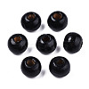 Dyed Natural Wood Beads WOOD-Q006-8mm-17-LF-2