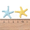 Spray Paint Alloy Pendants FIND-H060-01F-3