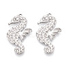 304 Stainless Steel Sea Horse Pendants STAS-T069-17P-1