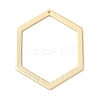 Brass Pendants KK-R223-22G-1
