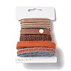 18 Yards 6 Styles Polyester Ribbon SRIB-C001-D08-2