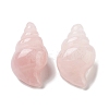 Natural Rose Quartz Carved Figurines DJEW-L023-H01-1