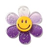Gradient Color Transparent Acrylic Pendants OACR-H004-01C-1