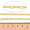 Stainless Steel Oval Paperclip Chains CHS-G040-01A-G-3