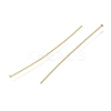 Brass Flat Head Pins KK-H502-01I-G-2