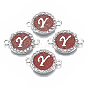Alloy Enamel Links Connectors ENAM-TAC0003-01S-05Y-1