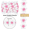 Flower Polyester Eyelash Lace Trim Ribbon OCOR-WH20003-03B-01-2