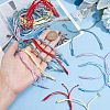 Adjustable Nylon Braided Cord Bracelet Making Accessories AJEW-PH0004-84-6