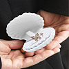Alloy Open Cuff Rings for Women RJEW-LP0002-50B-3