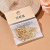 SHEGRACE Brass Earring Hooks XGR0139G-152G-6
